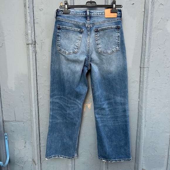 Banana Republic High Rise Wide Leg Crop, size 27 - Picture 3 of 10